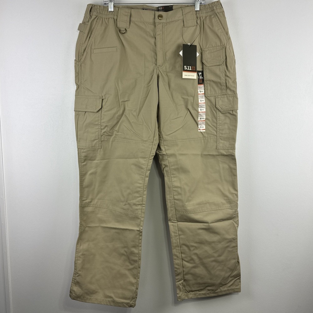 511 Tactical Pants Womens 18 Reg Tan Taclite Pro Cargo Relaxed‎ Fit Work Canvas